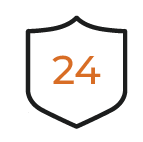 24 måneders garanti